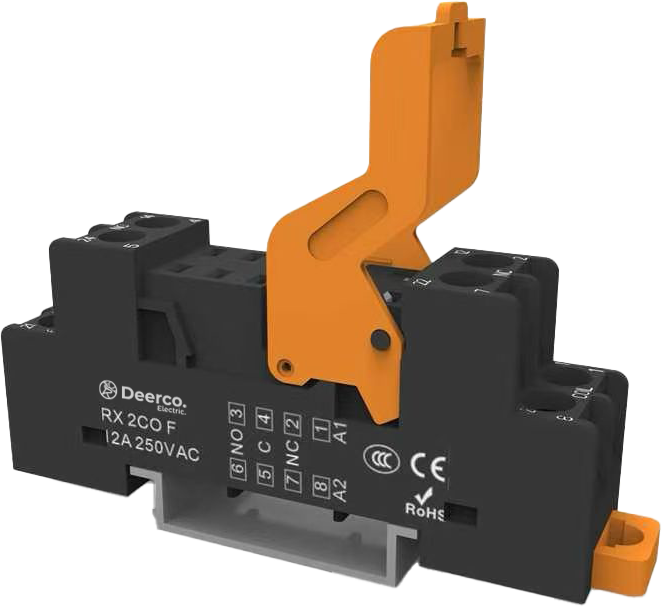Derko Endüstriyel İğne Bacak Röle Soketi